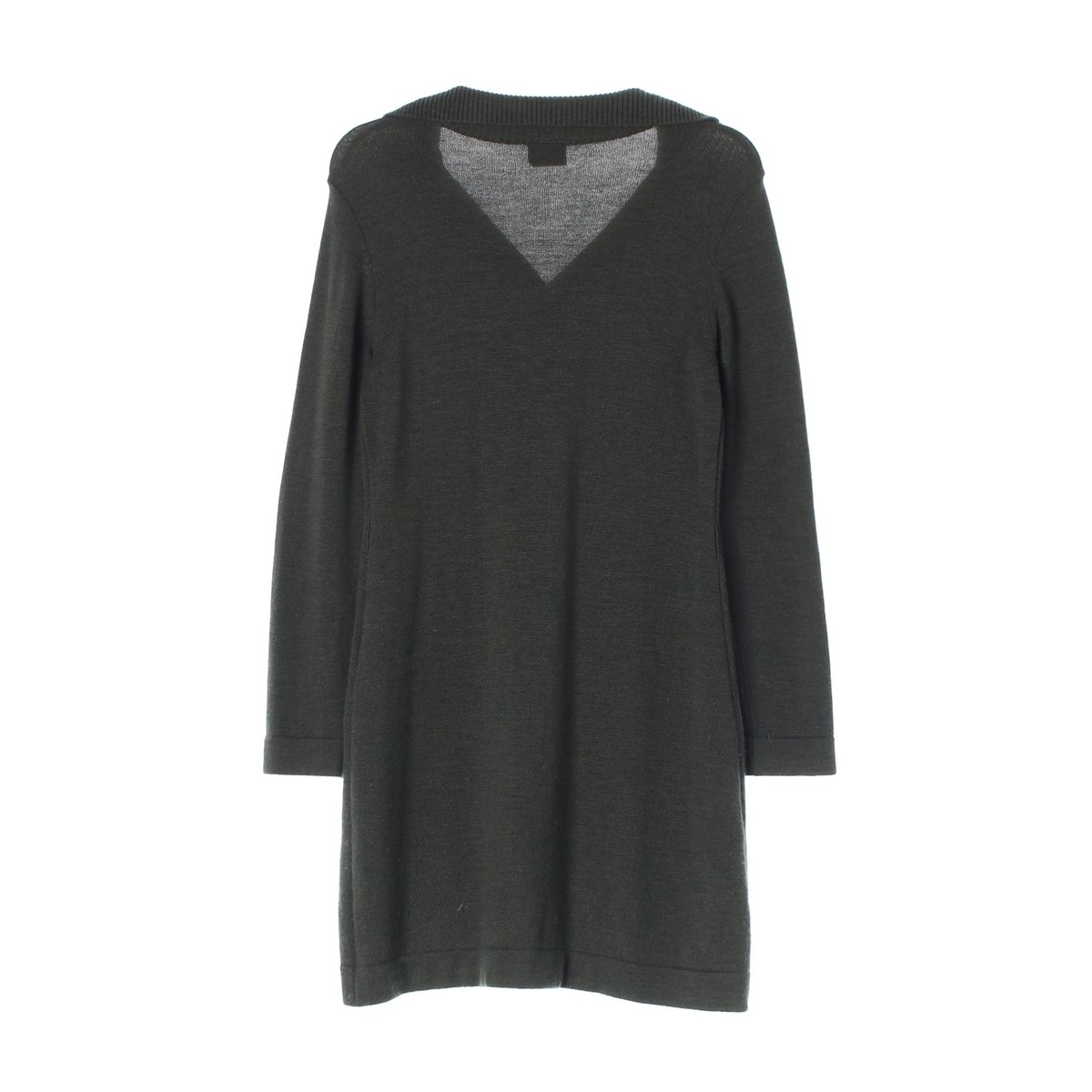 라코스테 울100% 카키 니트 롱원피스 이미지 4