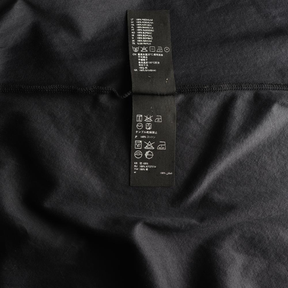 코스 블랙 오버핏 반팔 비대칭 언발 롱 원피스 이미지 6