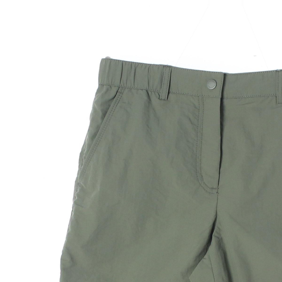 몽벨 카키 밴딩 나일론 카고팬츠 반바지 쇼츠 이미지 2
