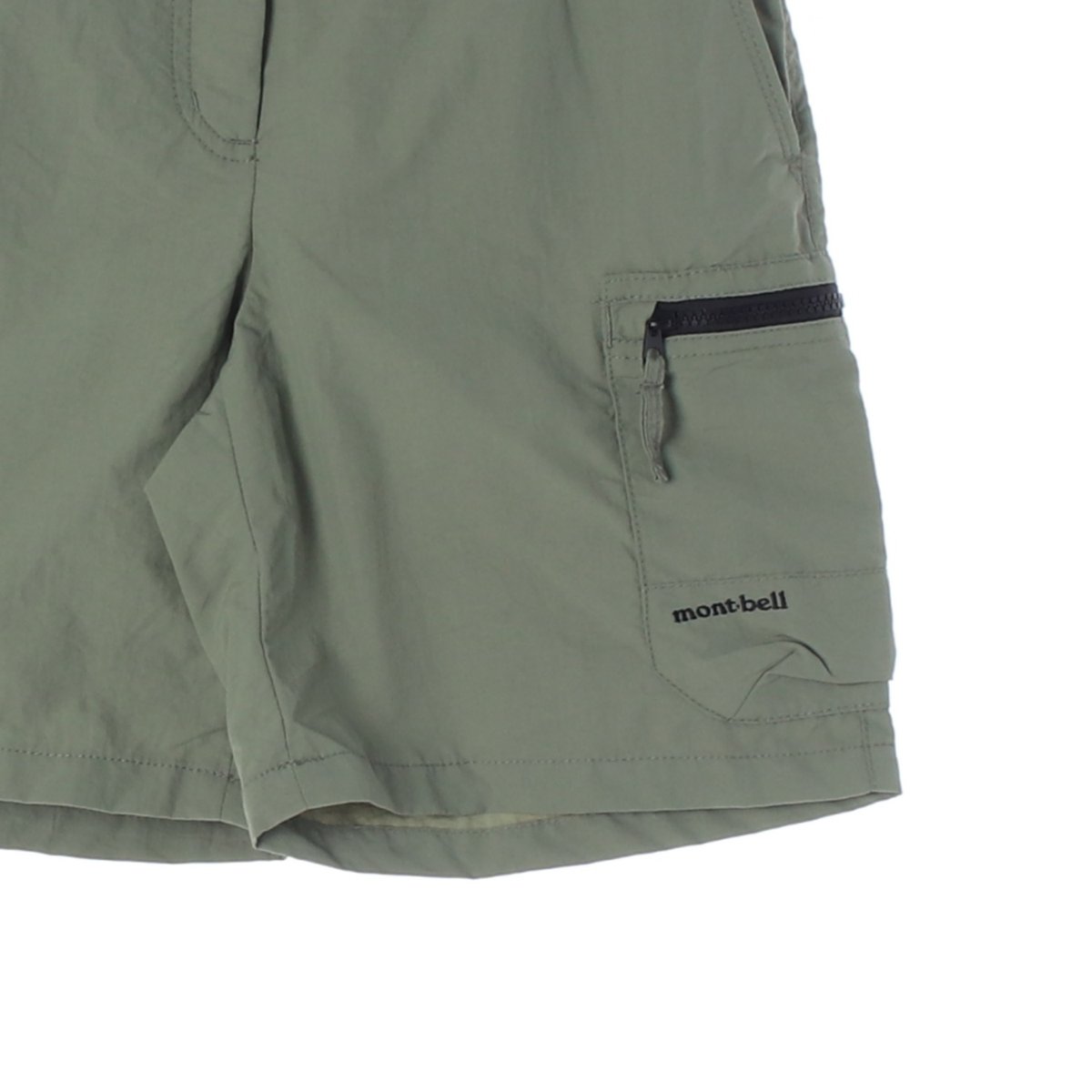 몽벨 카키 밴딩 나일론 카고팬츠 반바지 쇼츠 이미지 3