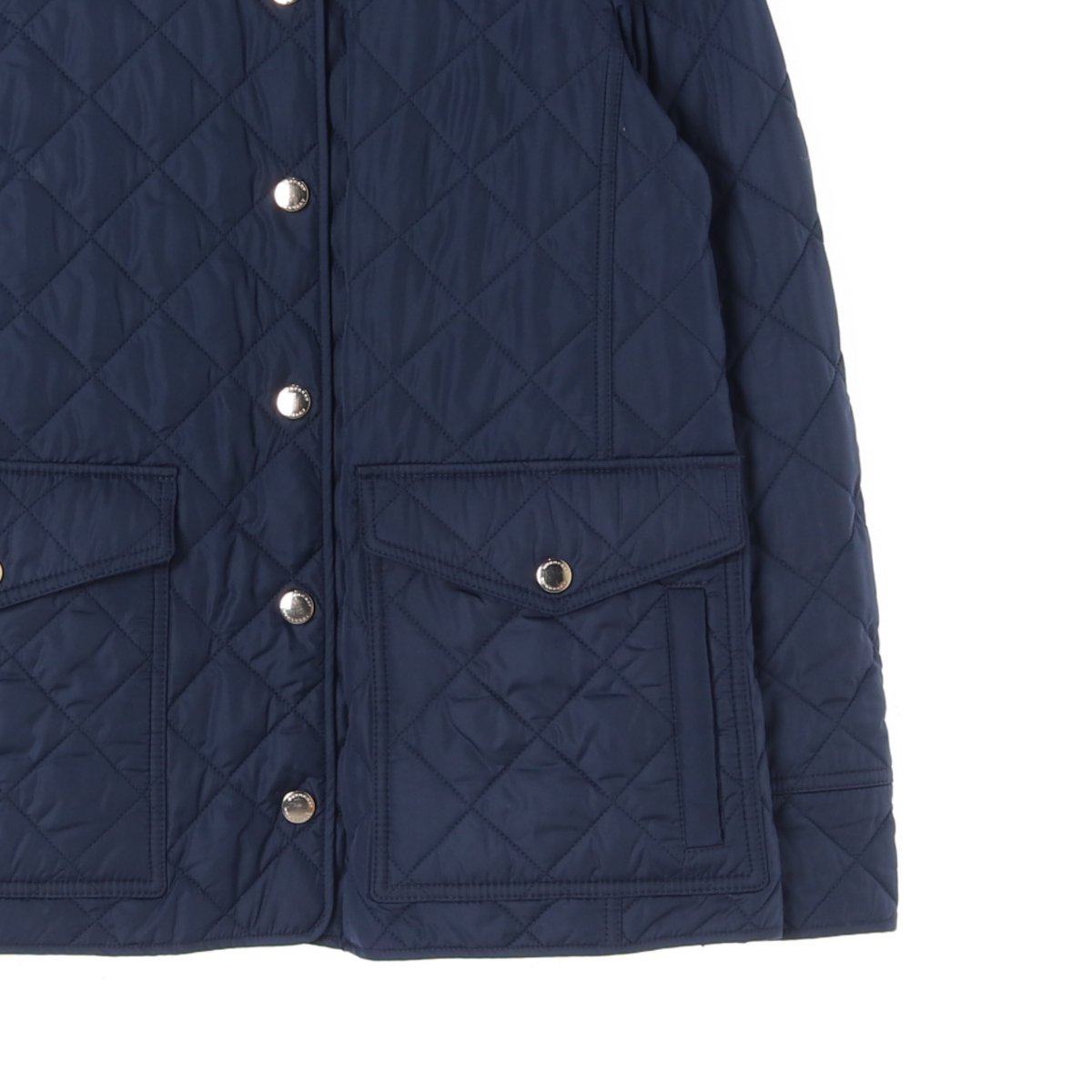 버버리 네이비 포켓 퀼팅 경량 패딩 재킷 이미지 3