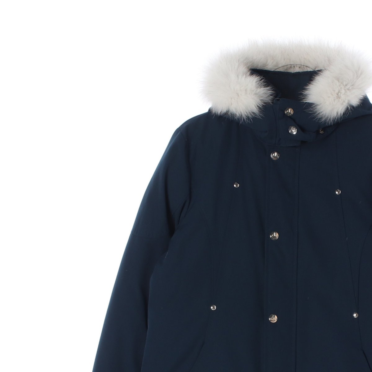 무스너클 블루 덕다운 패딩 봄버 재킷 이미지 2