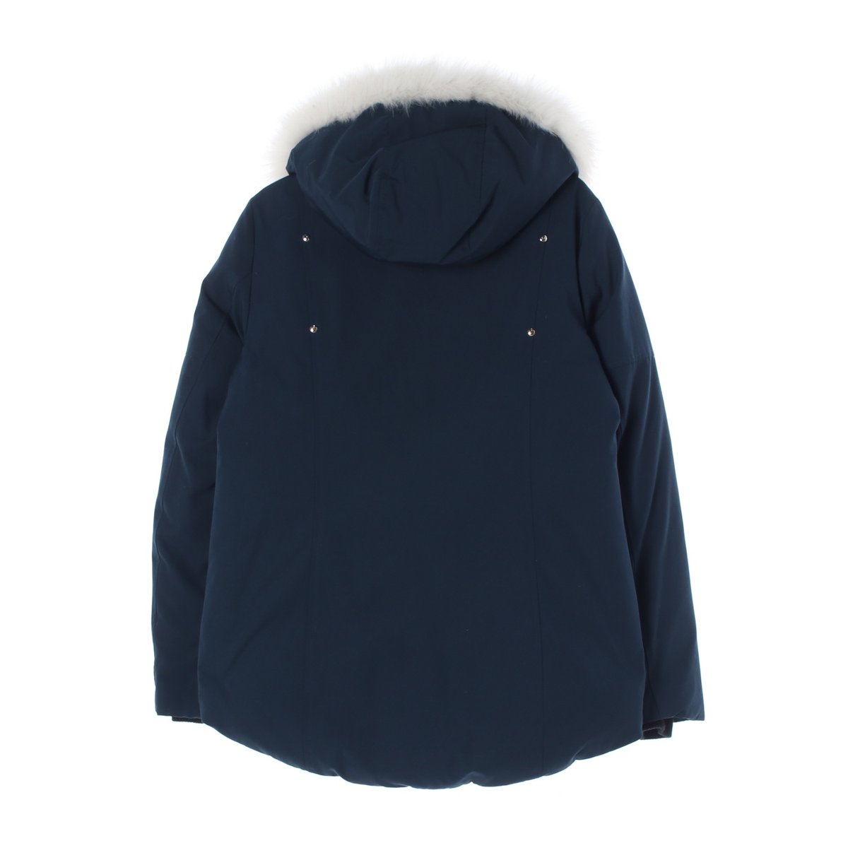 무스너클 블루 덕다운 패딩 봄버 재킷 이미지 5