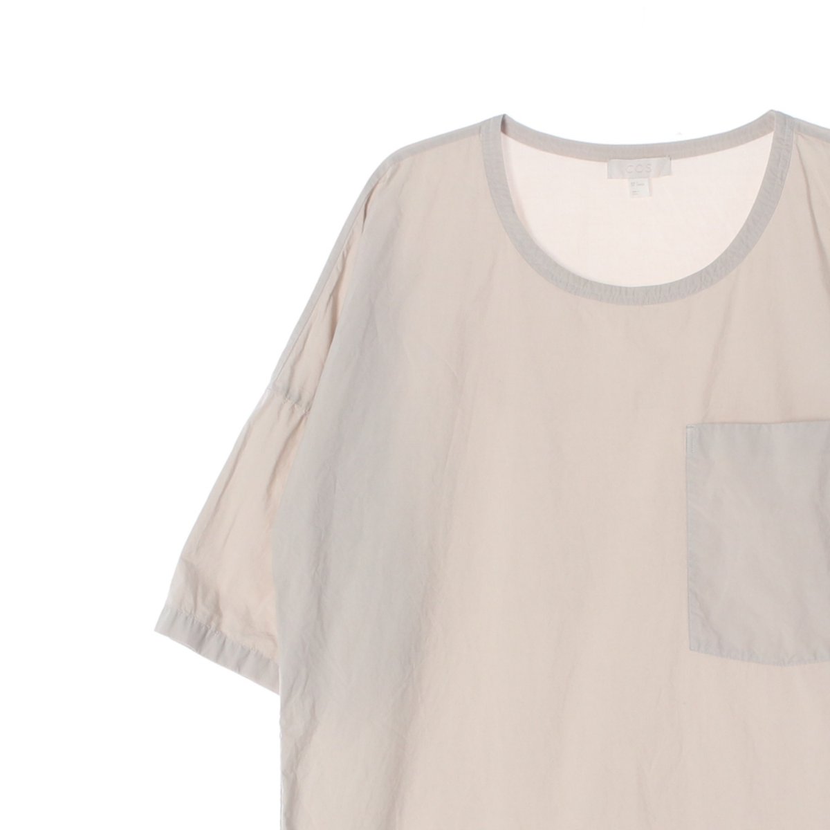 코스 연베이지 오버핏 포켓 반팔 티셔츠 이미지 2