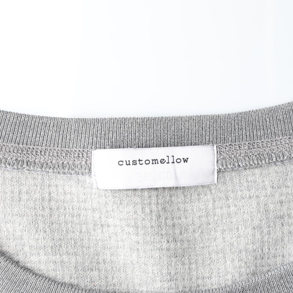 커스텀멜로우 집업 와플 블루그레이 맨투맨 스웨트셔츠 이미지 5