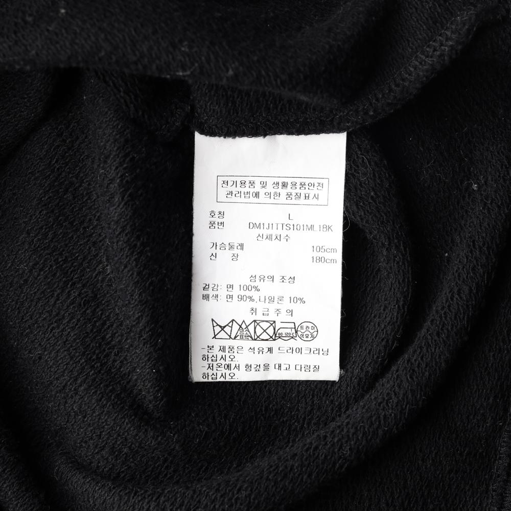 DKNY디케이엔와이 블랙 옐로우 스티치 맨투맨 스웨트셔츠 이미지 6