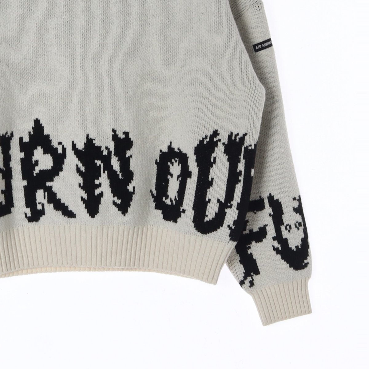 아조바이아조 UNDER DBOF 울니트 스웨터 이미지 3