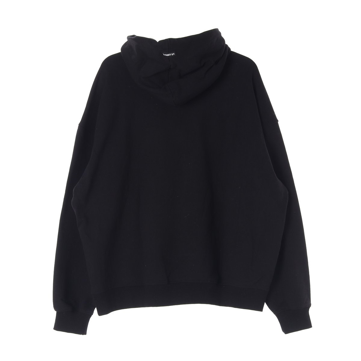 아조바이아조 블랙 로고 오버사이즈 후드 티셔츠 이미지 4