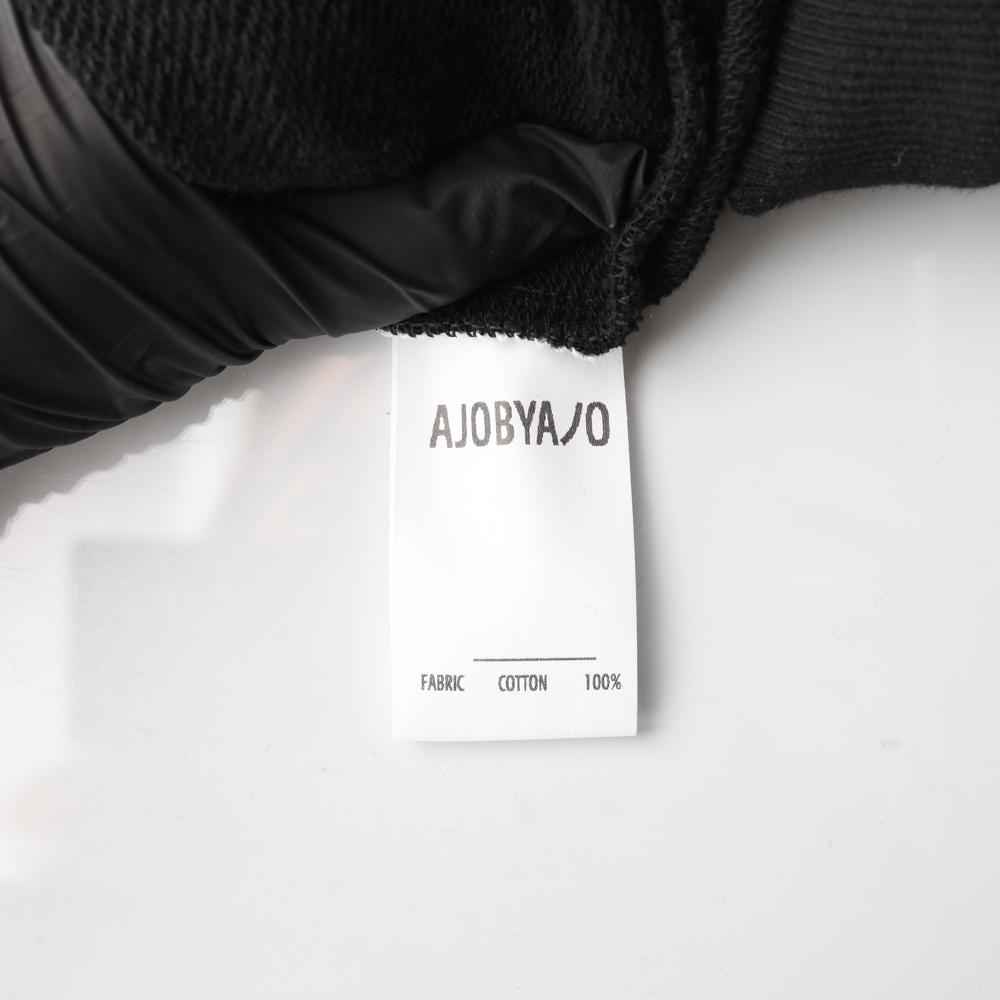 아조바이아조 블랙 로고 오버사이즈 후드 티셔츠 이미지 6