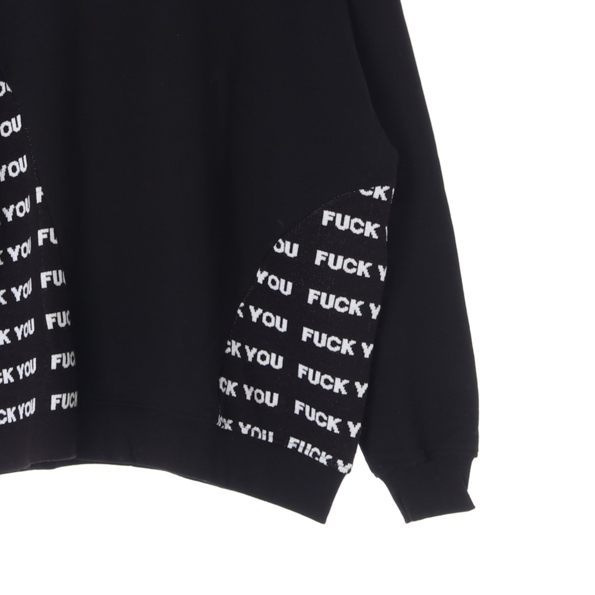 아조바이아조 니트 믹스 스웨트셔츠 이미지 3