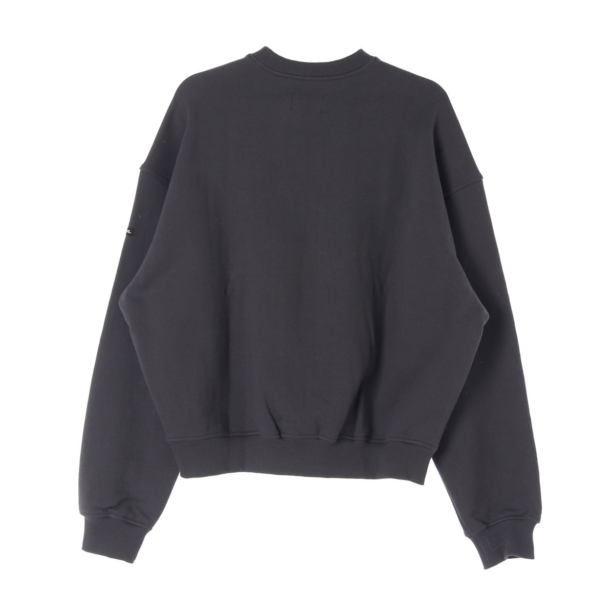 아조바이아조 다크그레이 릴렉스드 맨투맨 스웨트셔츠 이미지 4