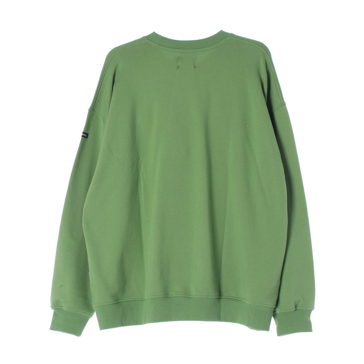 (새상품)아조바이아조 그린 로고 패치 맨투맨 스웨트셔츠 이미지 4