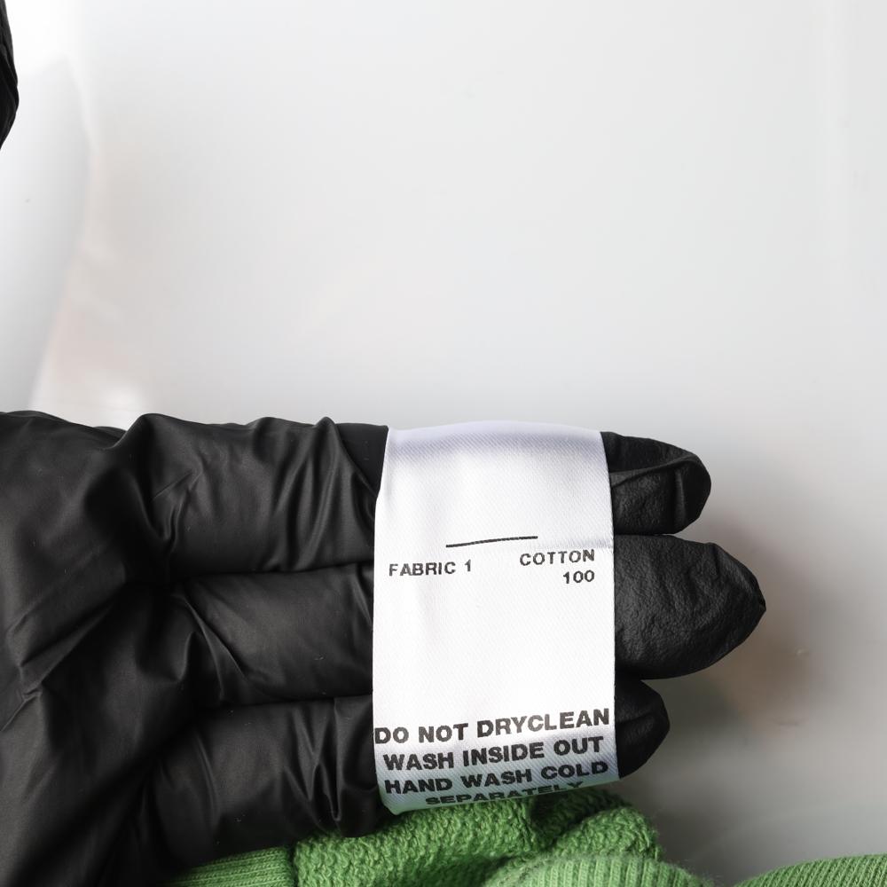 (새상품)아조바이아조 그린 로고 패치 맨투맨 스웨트셔츠 이미지 6