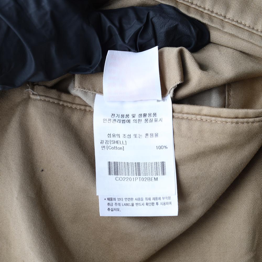 커버낫 베이지 핀턱 치노팬츠 면바지 이미지 6