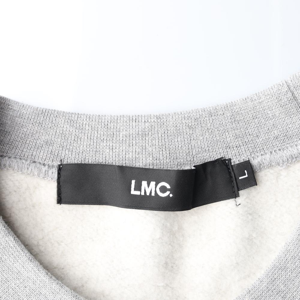 LMC엘엠씨 그레이 기모 프린팅 맨투맨 스웨트셔츠 이미지 5