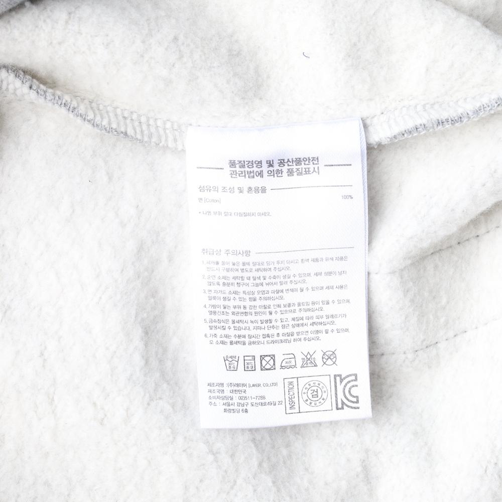 LMC엘엠씨 그레이 기모 프린팅 맨투맨 스웨트셔츠 이미지 6