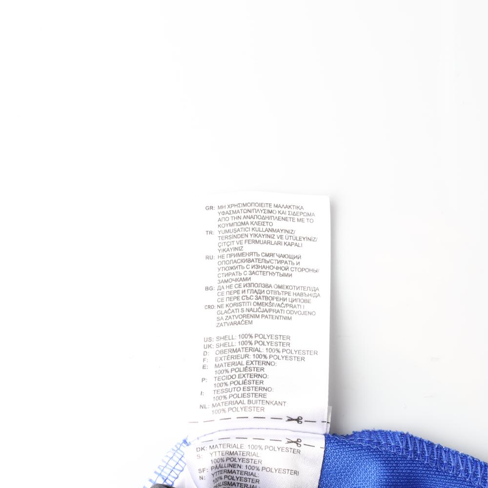 아디다스 블루 지퍼 모크넥 삼선 기능성 긴팔 티셔츠 이미지 6