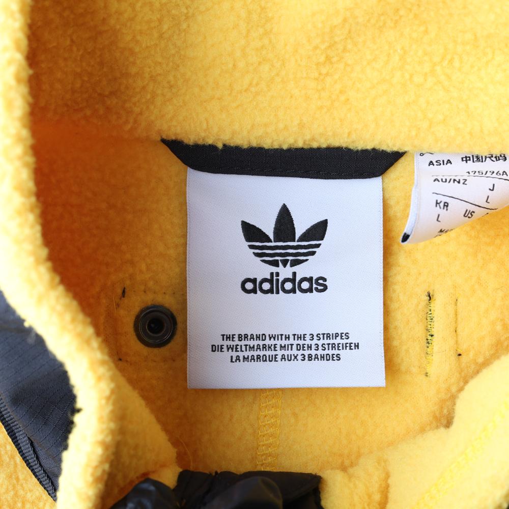 아디다스 옐로우 플리스 조끼 집업베스트 이미지 6