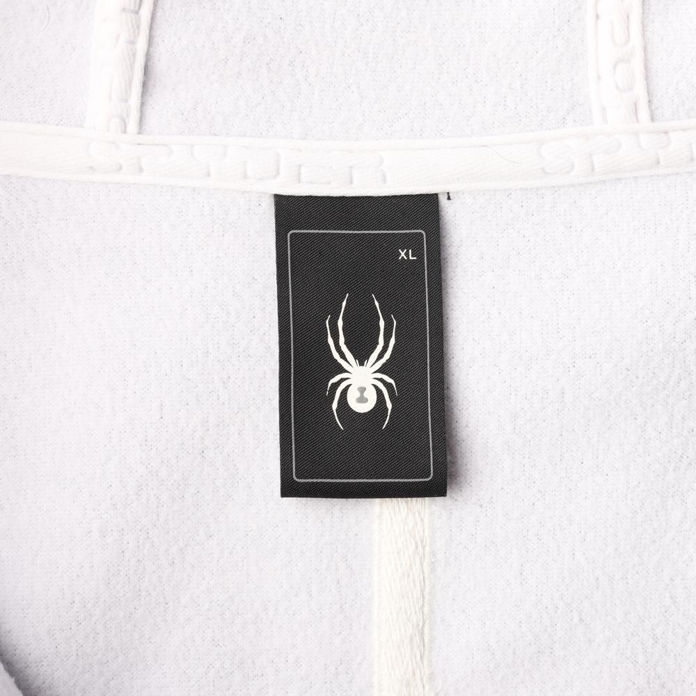 스파이더 그레이 자수 플리스 후드집업재킷 이미지 6