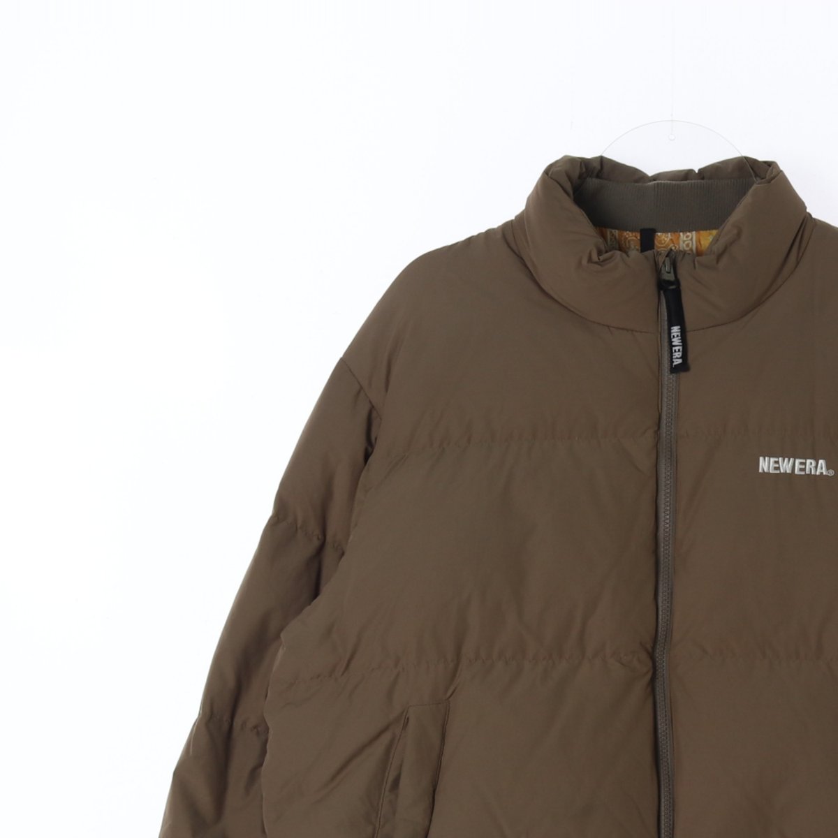 뉴에라 구스다운 브라운 숏패딩 다운재킷 이미지 2
