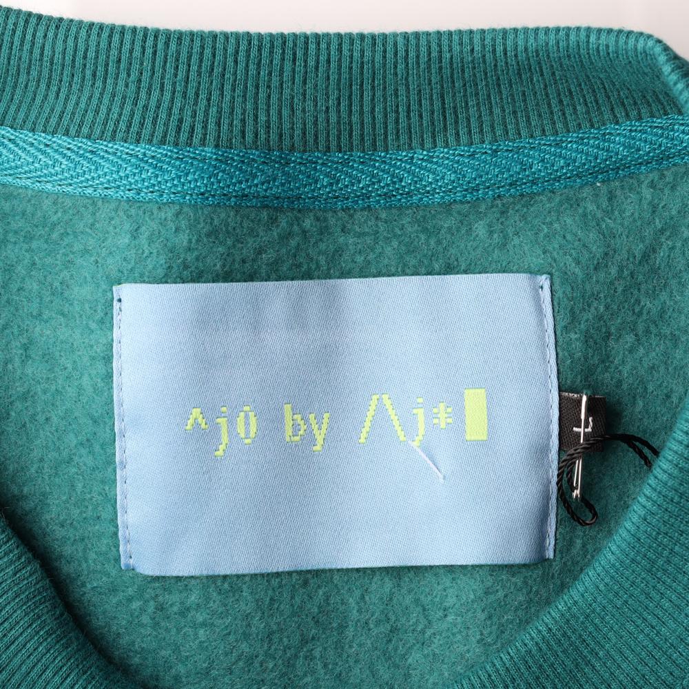 아조바이아조 청록 기모 맨투맨 스웨트셔츠 이미지 5