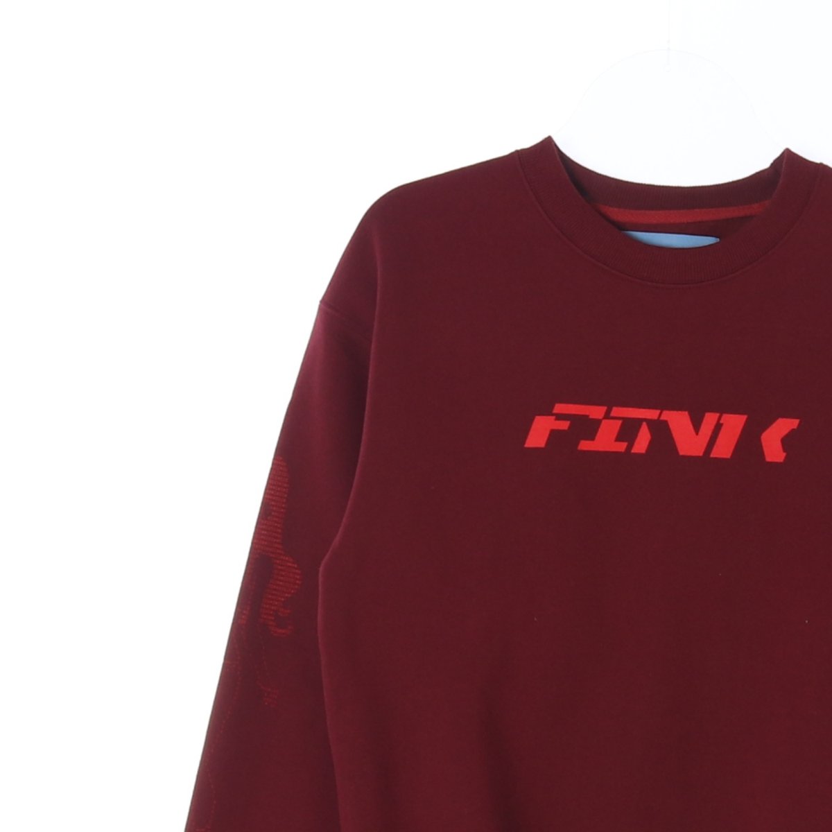 아조바이아조 스웨트셔츠 기모 브릭 이미지 2