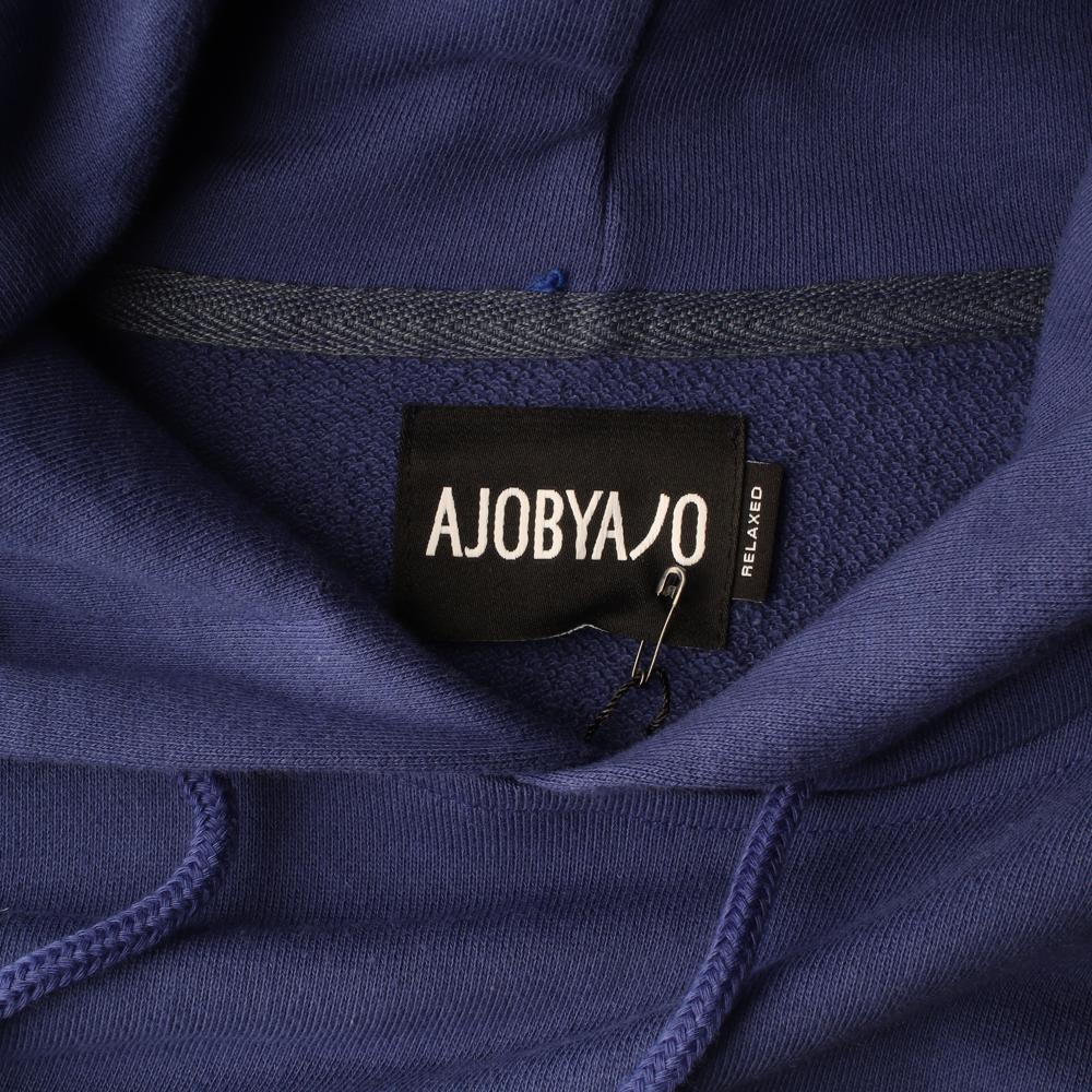 아조바이아조 블루 패치 후드 티셔츠 이미지 5