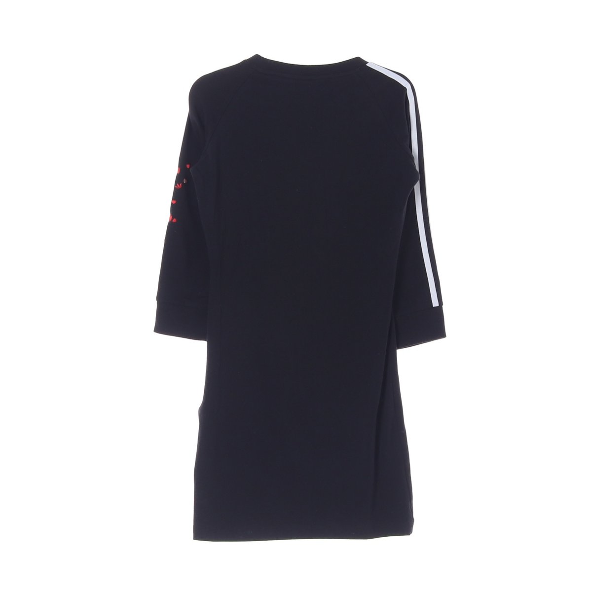 아디다스 하트 자수 슈퍼스타 삼선 트랙 원피스 이미지 5