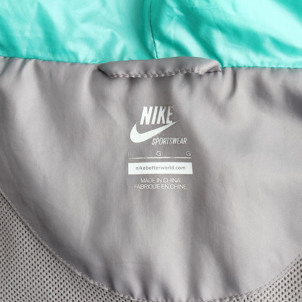 나이키 그레이 민트 바람막이 후드 집업 점퍼 재킷 이미지 6
