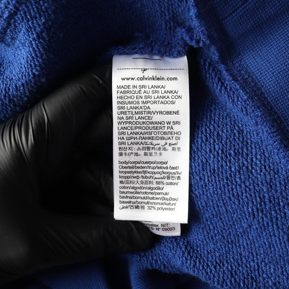 캘빈클라인 x 손흥민 캡슐 릴렉스 후드티 블루 후디 이미지 6