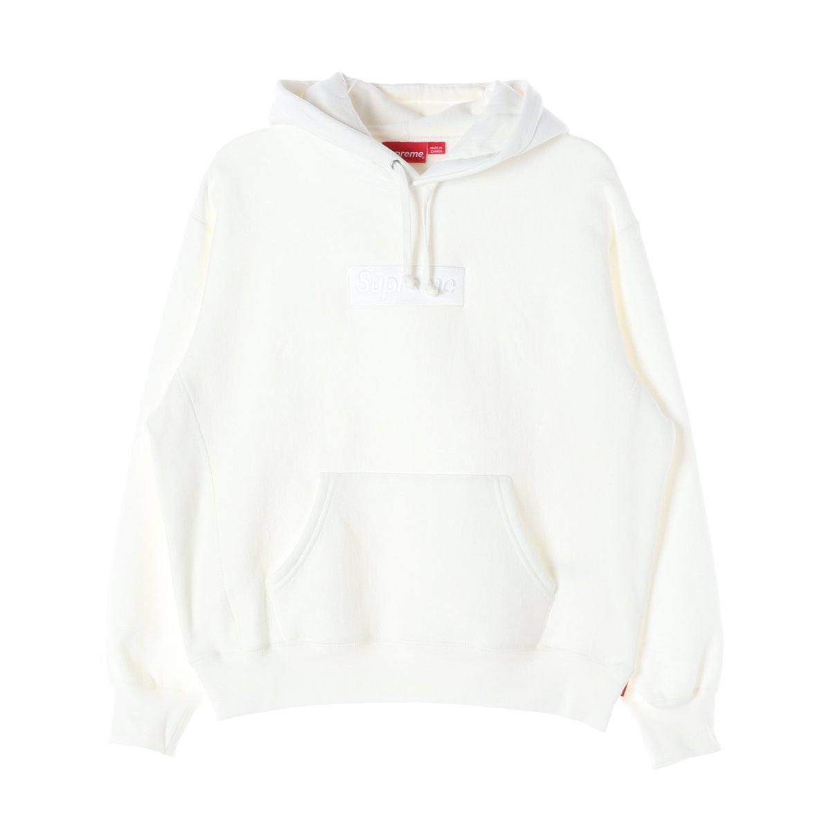 슈프림 23FW 화이트 박스로고 후드티 후디 스웨트셔츠