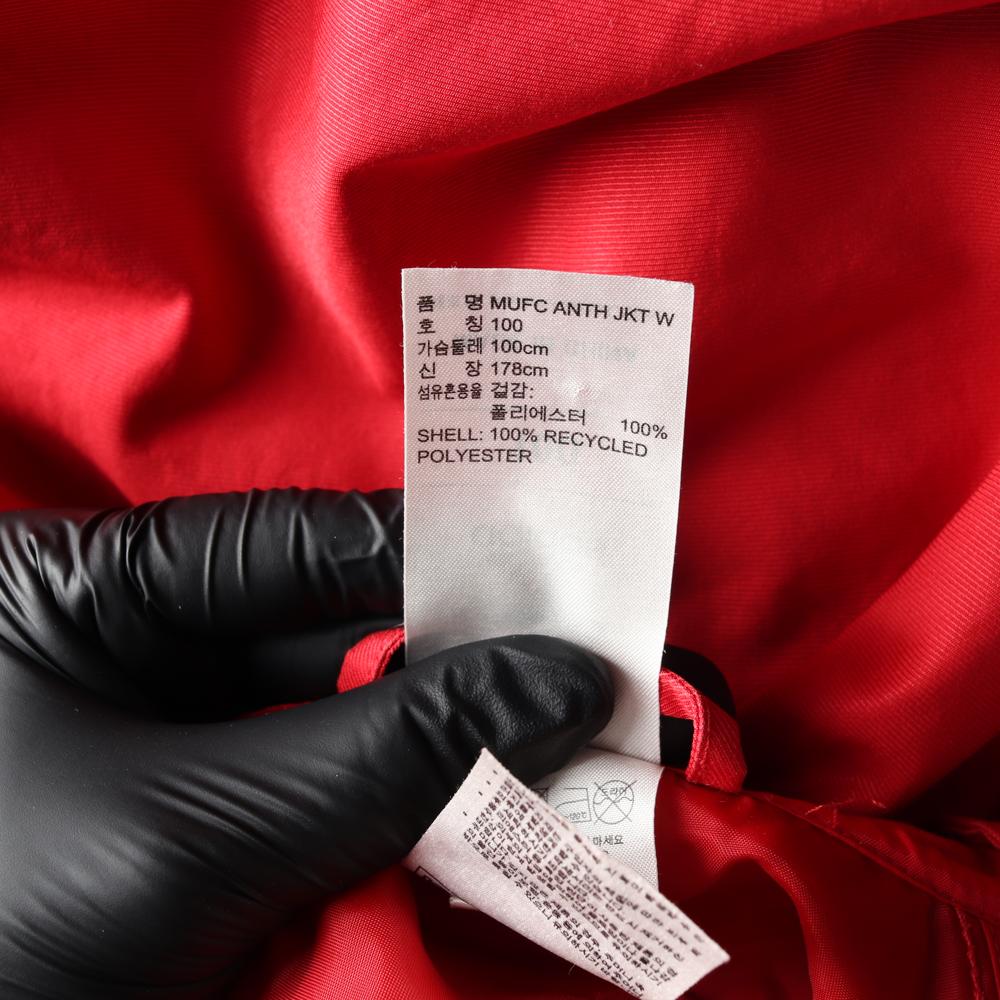 아디다스 레드 맨체스터유나이티드 맨유 집업재킷 블루종 이미지 6