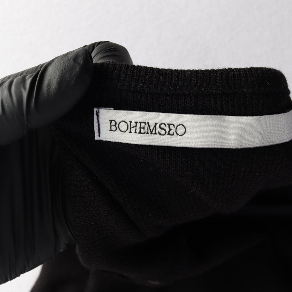 보헤미안서울 블랙 홀터넥 민소매 나시 원피스 셋업 이미지 6