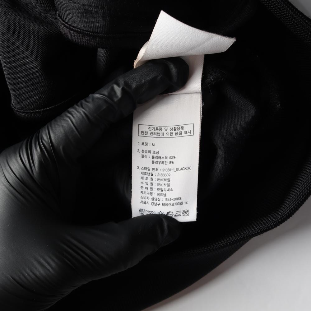 널디 벨벳 블랙 트랙탑 져지 집업재킷 이미지 6