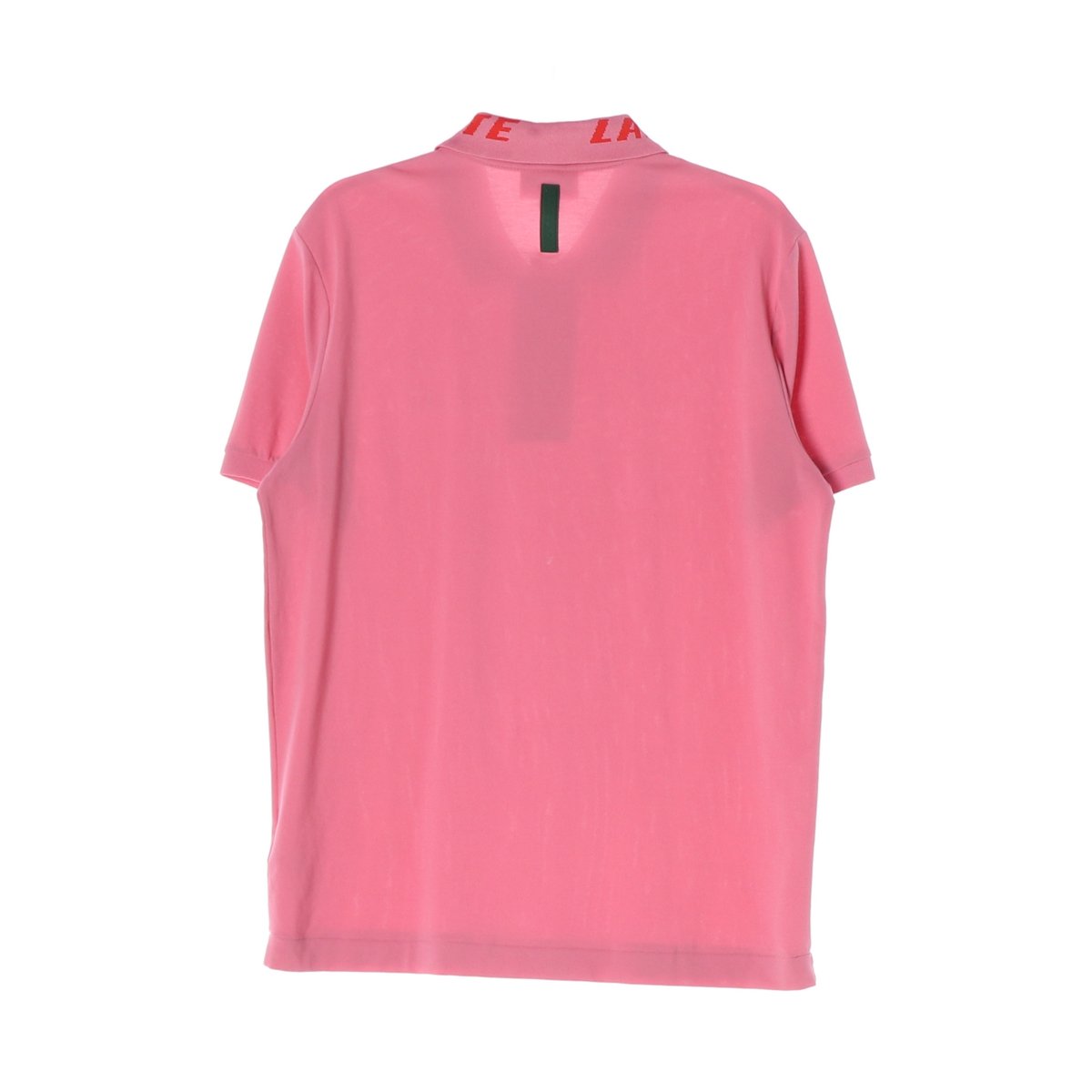 라코스테 핑크 슬림핏 로고 스트래치 피케 폴로 카라 반팔 카라티  이미지 2