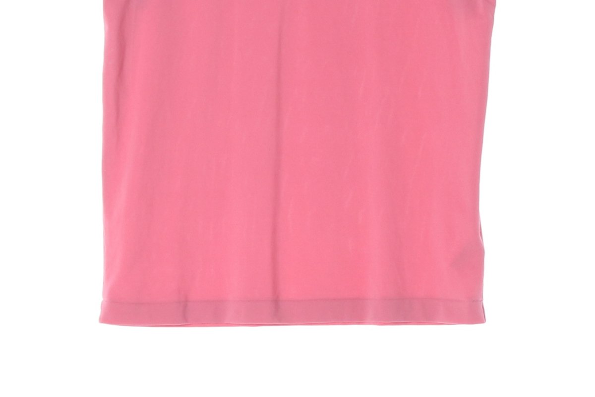 라코스테 핑크 슬림핏 로고 스트래치 피케 폴로 카라 반팔 카라티  이미지 4