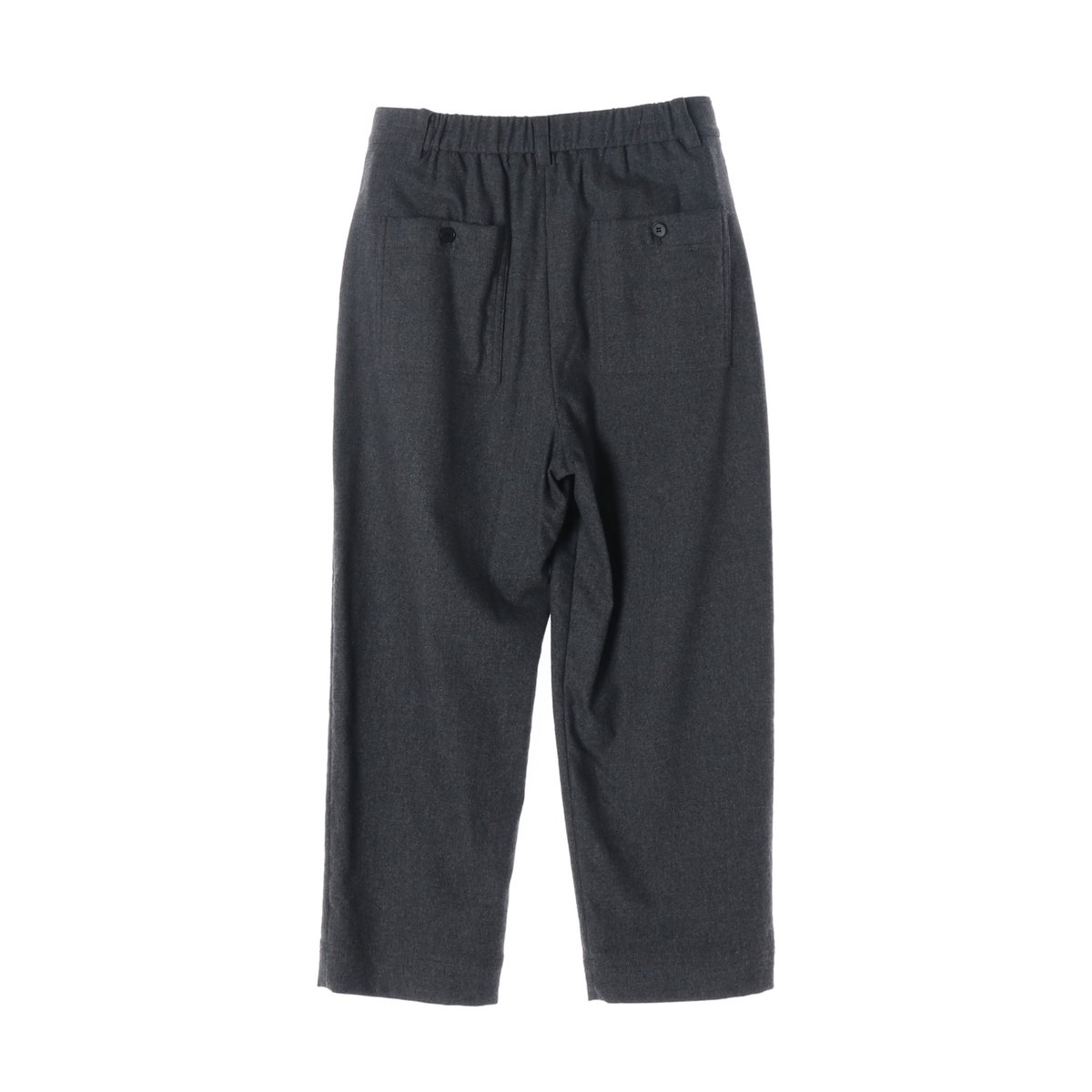 구호 플러스 울캐시미어100% 그레이 뒷밴딩 겨울 슬랙스 팬츠 바지  이미지 2