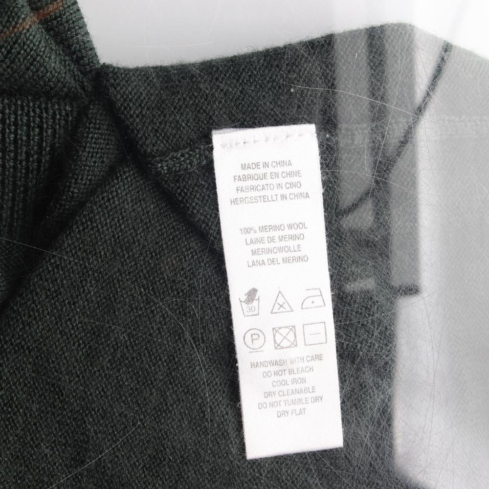 폴스미스 메리노울100 배색 브이넥 가디건 이미지 6