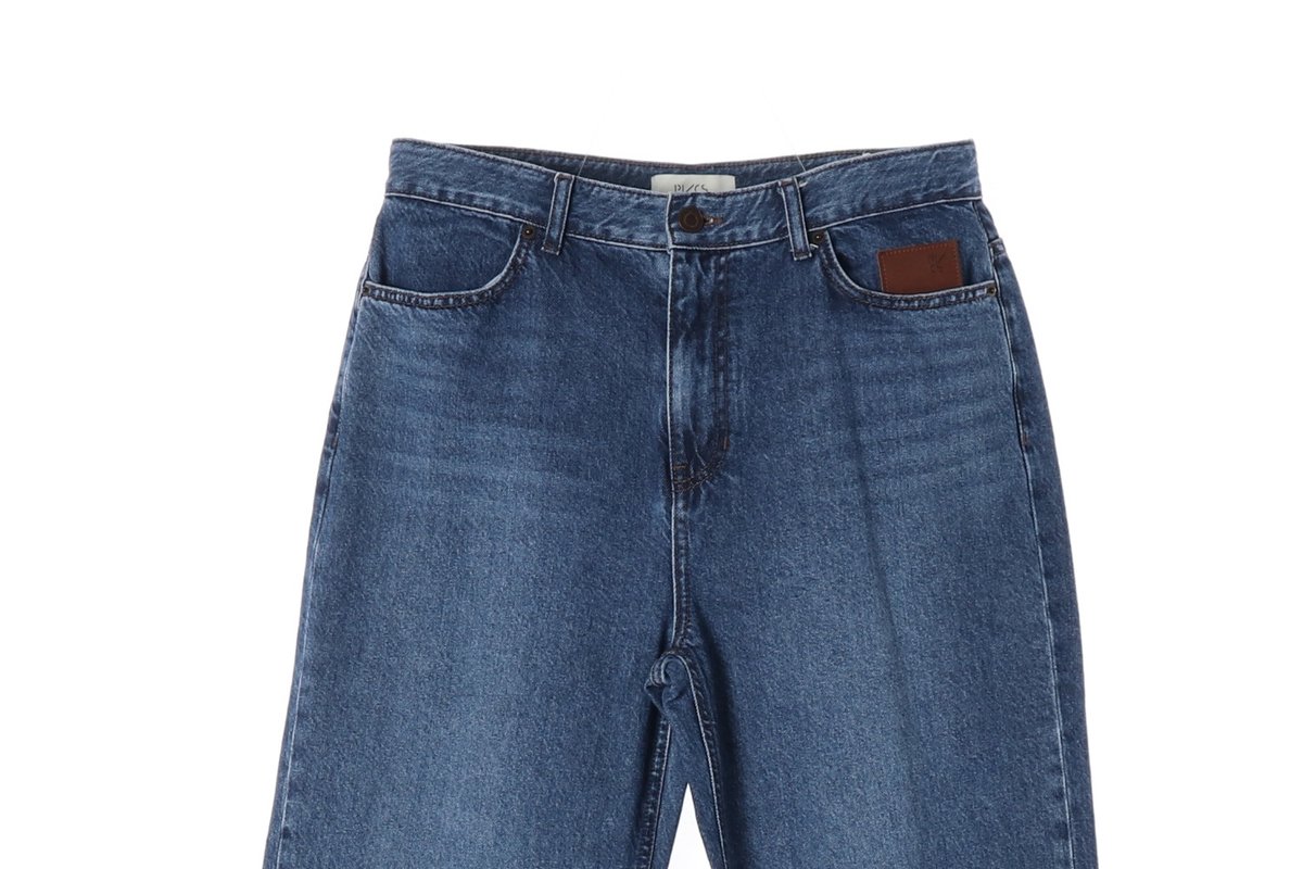 프븏스 더춈미 24SS 밑단 슬릿 와이드 데님팬츠 청바지 XL 이미지 3