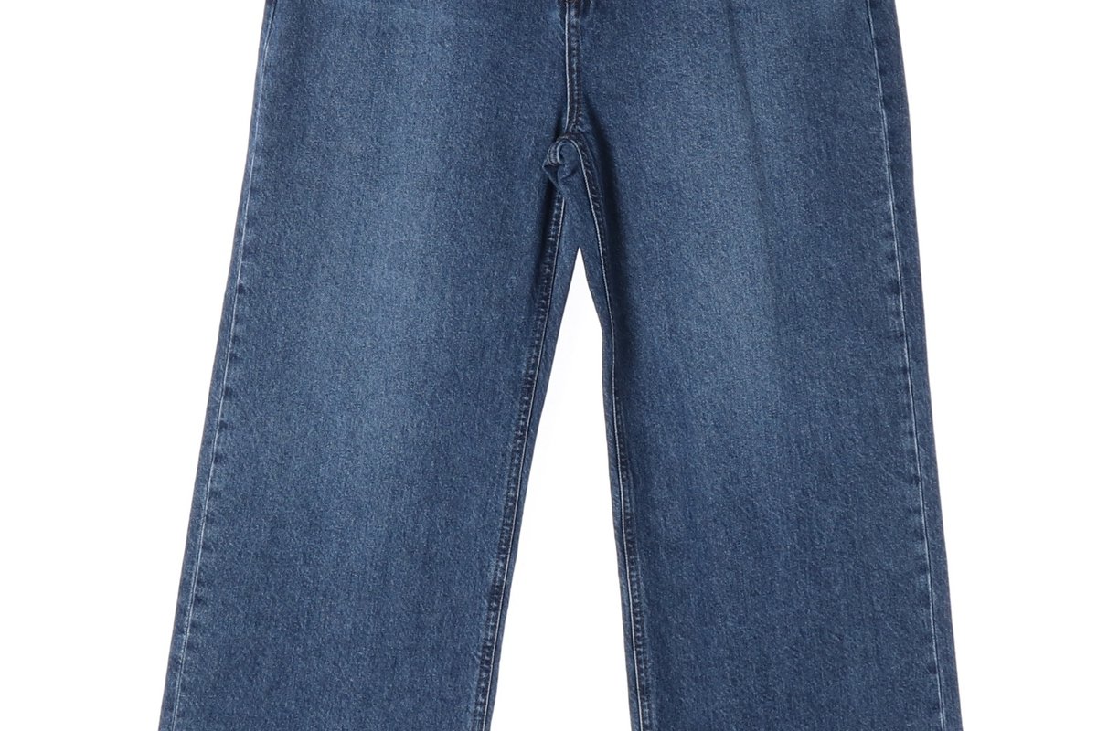 프븏스 더춈미 24SS 밑단 슬릿 와이드 데님팬츠 청바지 XL 이미지 4