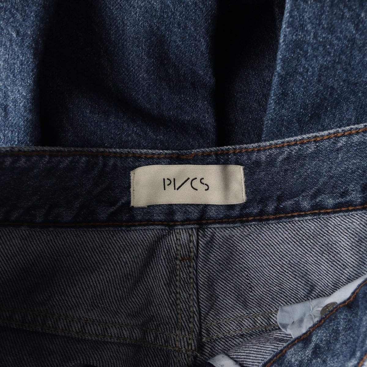 프븏스 더춈미 24SS 밑단 슬릿 와이드 데님팬츠 청바지 XL 이미지 6