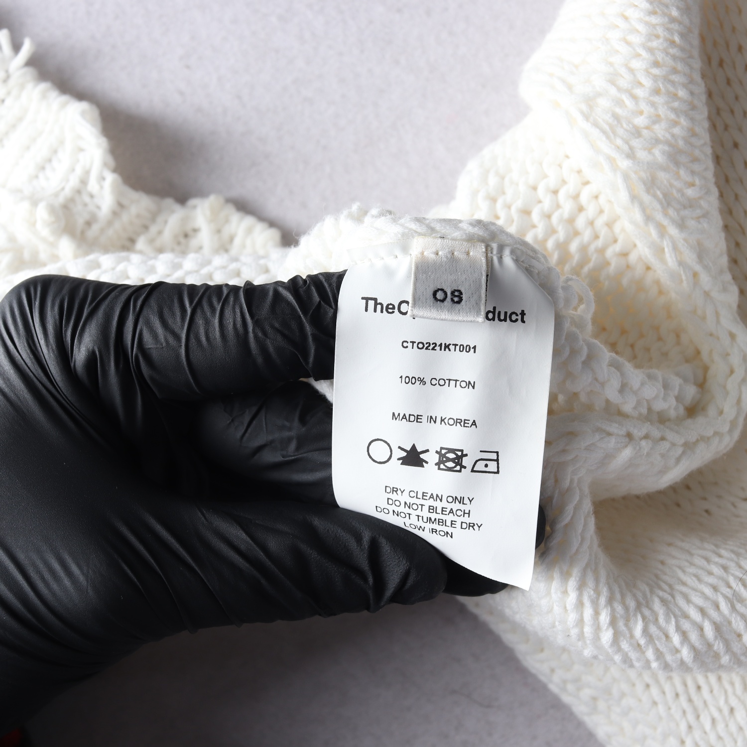 더 오픈 프로덕트 볼레로 니트 탑 니트 가디건 아이보리  이미지 4