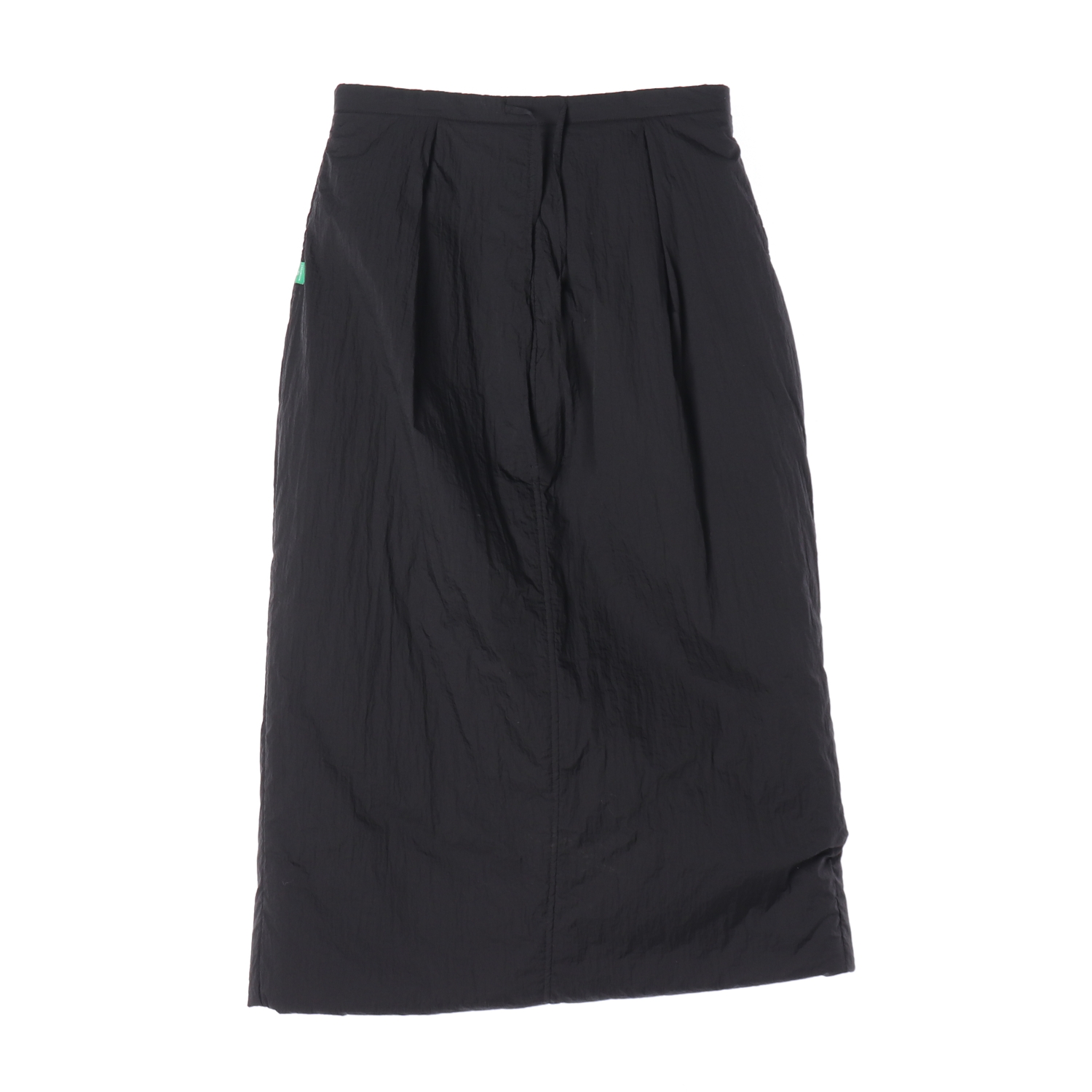 노컨텐츠 나일론 롱 스커트 치마 