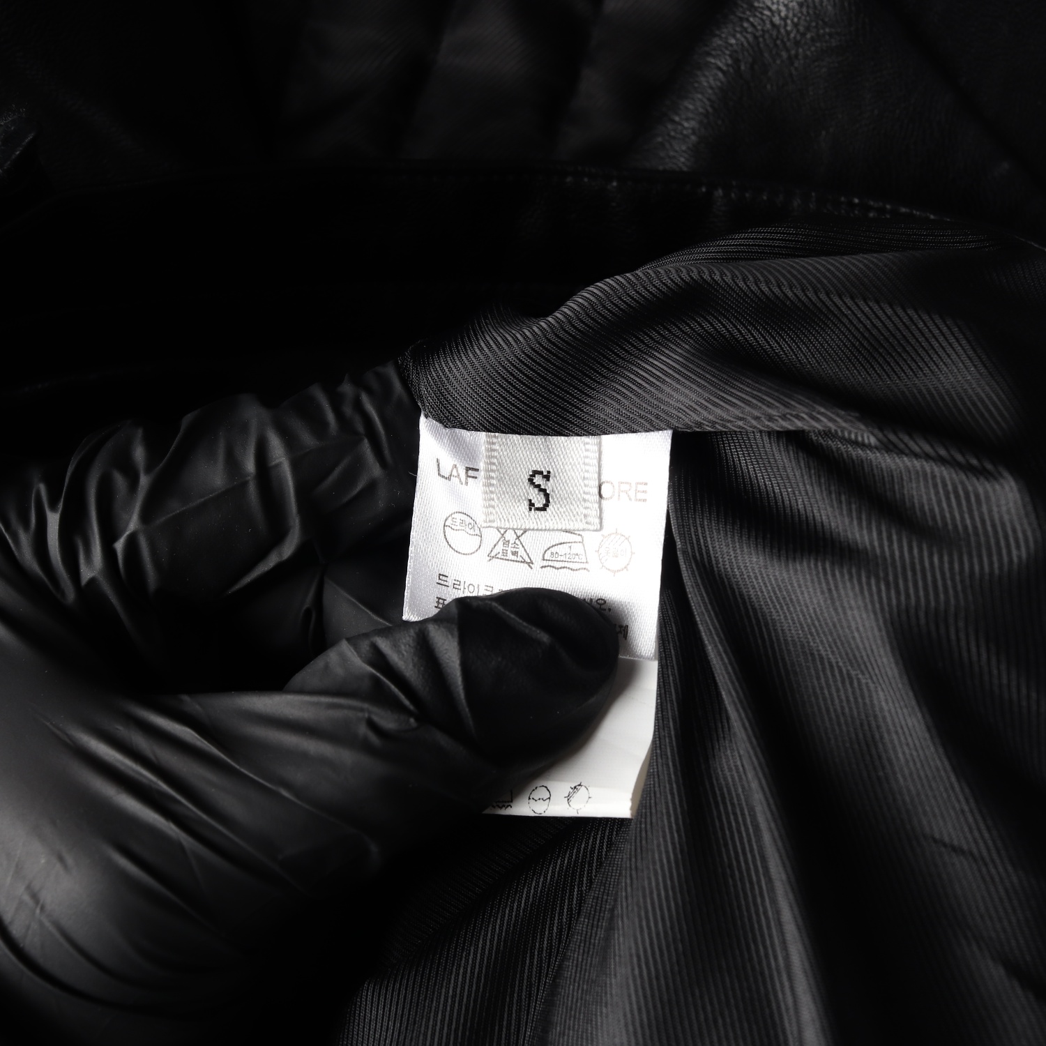 라퍼지스토어 버핑 레더 오버핏 재킷 소가죽 자켓  이미지 4