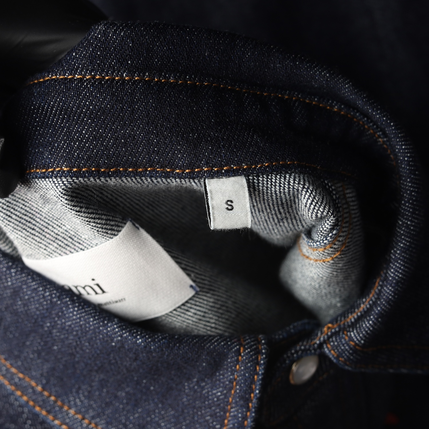 아미 ami 22FW 하트 로고 데님 셔츠 이미지 4