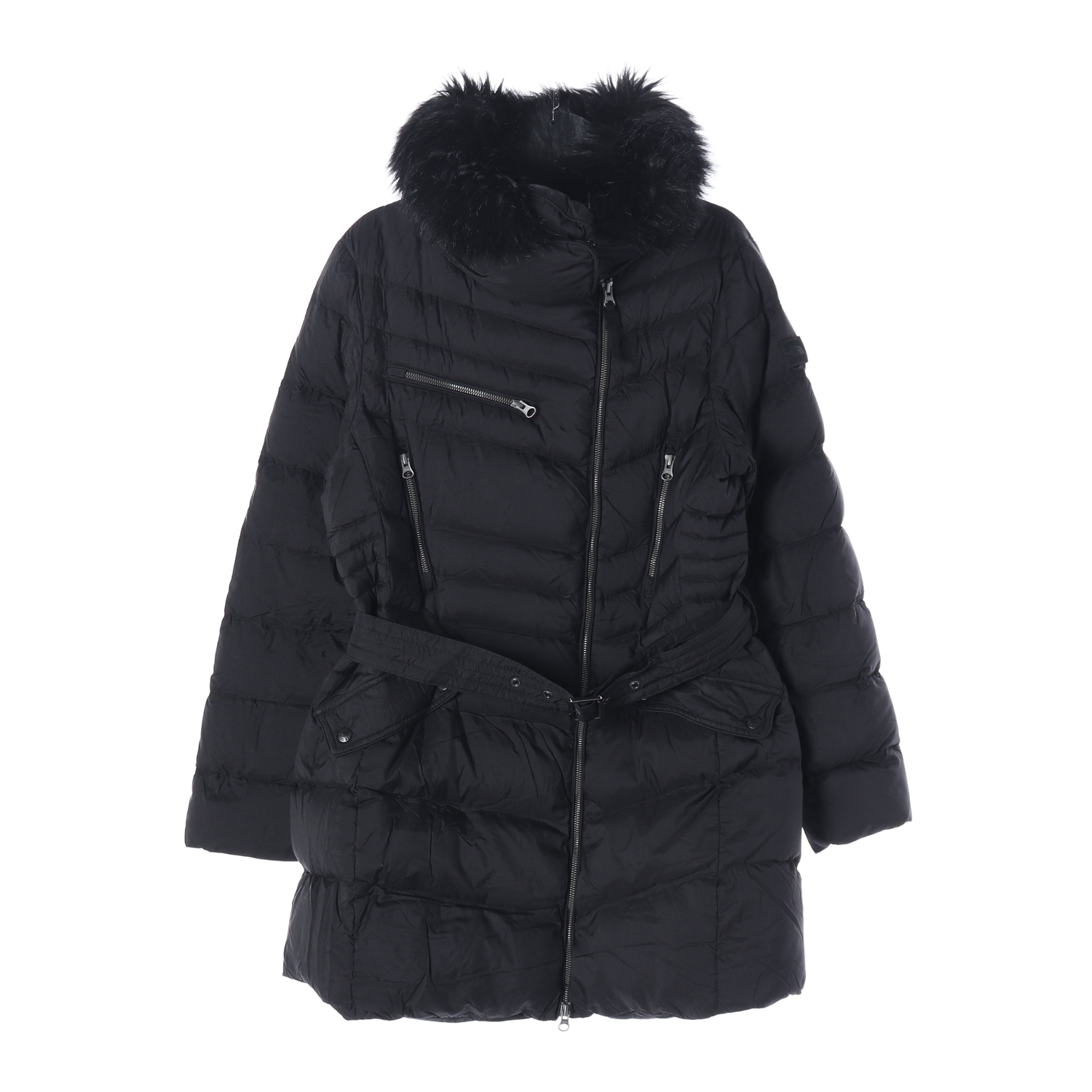 노스페이스 퍼 트리밍 덕다운 롱 패딩