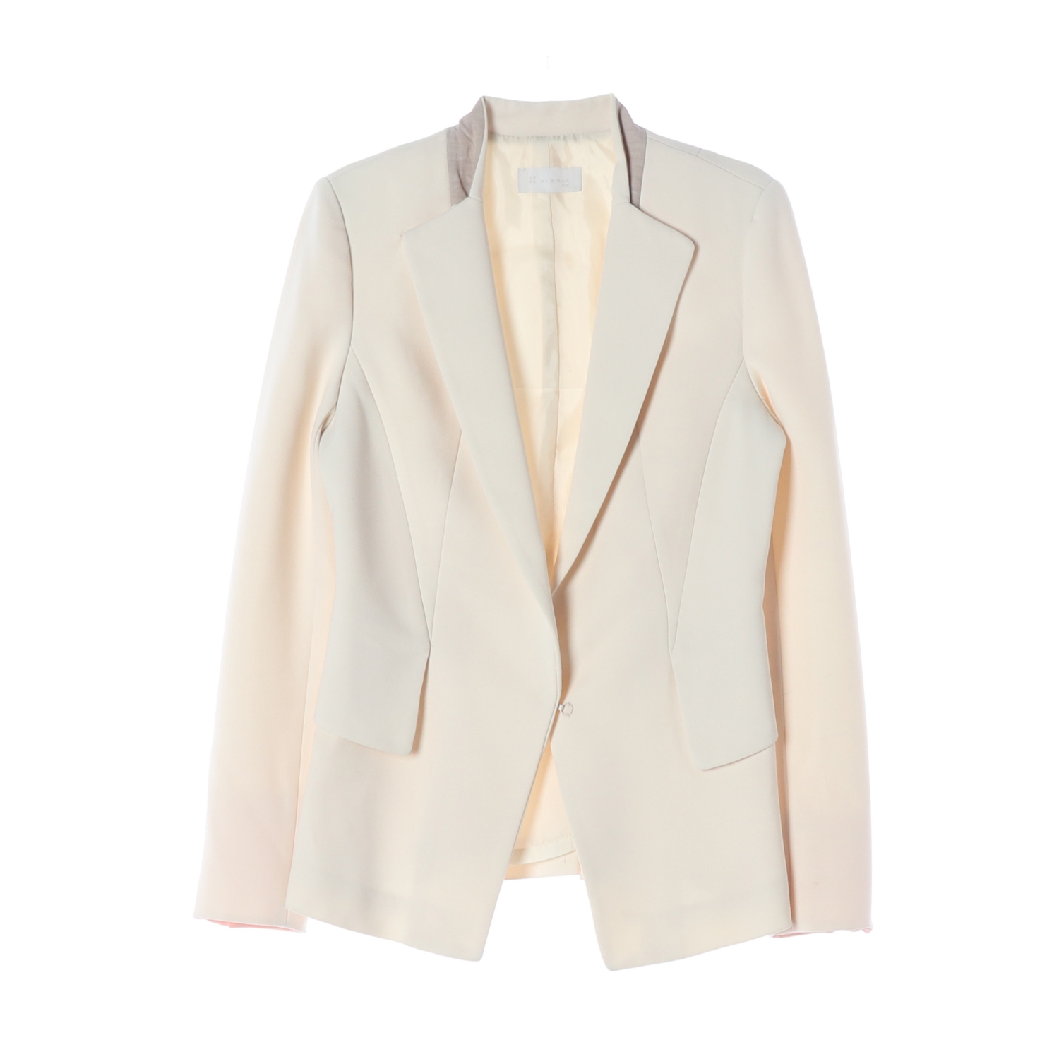 잇미샤 블레이저 아이보리 싱글 자켓 재킷