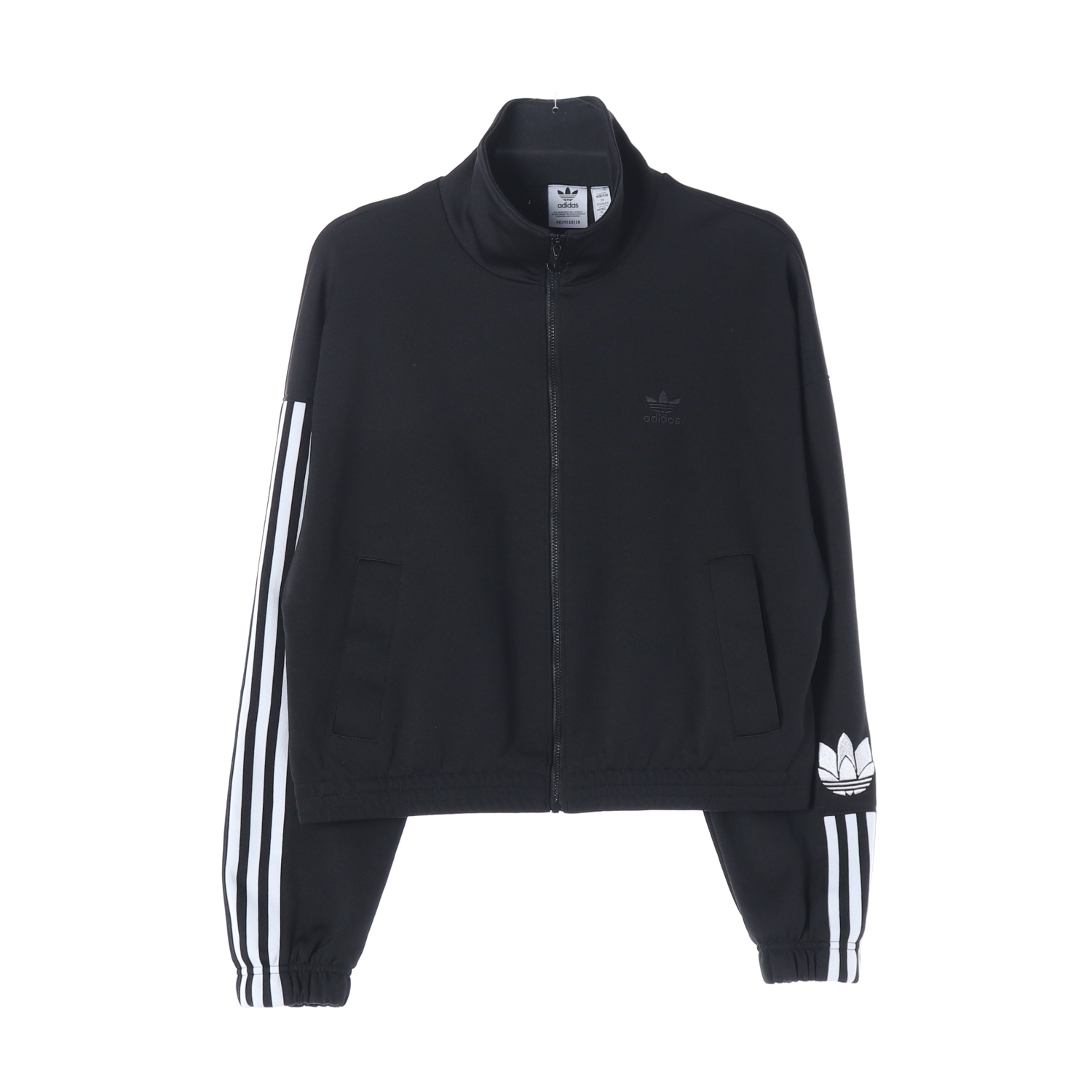 아디다스 21SS 3D 트레포일 크롭 트랙탑 재킷