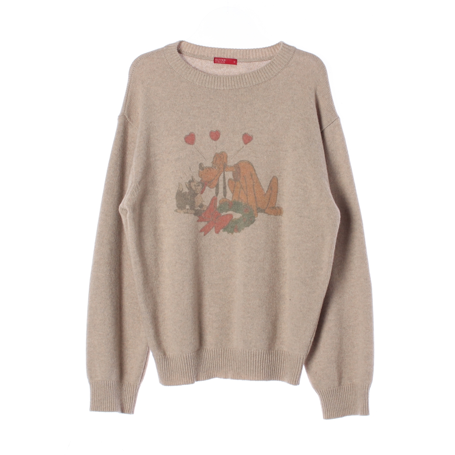 비터셀즈 23FW 그래픽 램스울 니트 스웨터