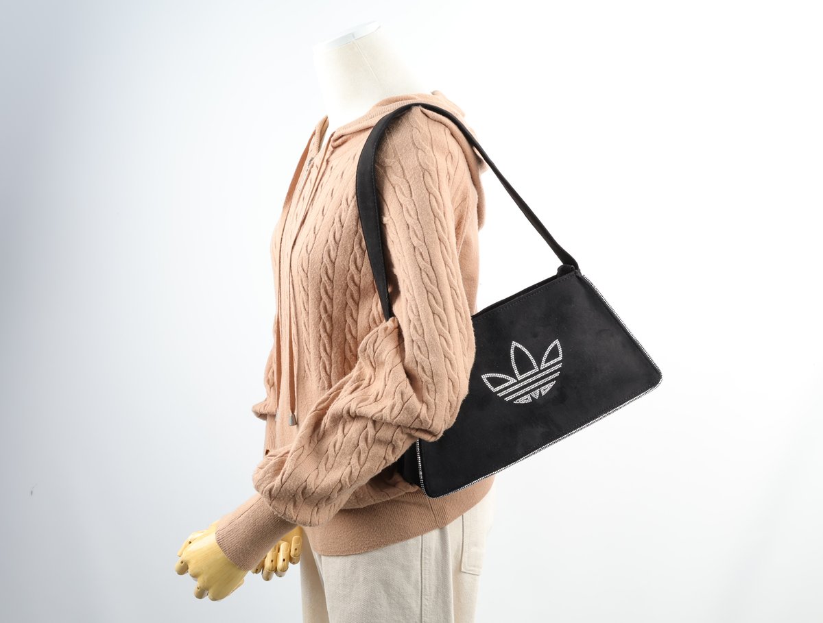 아디다스 라인스톤 스웨이드 숄더백 이미지 10